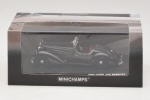 Audi Front 225 Roadster Black Minichamps 1:43 437019131 Diecast - image 5 of 5