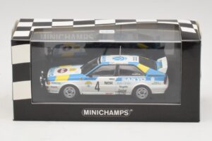 Audi Quattro #4 S. Blomqvist / B. Cederberg Rally Sweden Winner 1982 Minichamps 1:43 430821904 Diecast - image 4 of 4