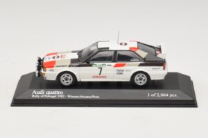 Audi Quattro #7 M. Mouton / F. Pons Pikes Peak International Hill Climb 1984 Minichamps 1:43 AUDI014 Diecast