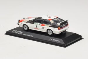 Audi Quattro #7 M. Mouton / F. Pons Pikes Peak International Hill Climb 1984 Minichamps 1:43 AUDI014 Diecast - image 3 of 4
