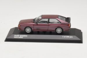 Audi Quattro Brown Metallic Minichamps 1:43 430019429 Diecast