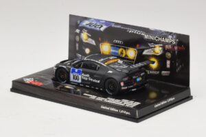 Audi R8 LMS GT3 #100 M. Ekstrom / O. Jarvis Abt Sportsline 24 Hours of Nurburgring 2010 Minichamps 1:43 437101900 Diecast - image 3 of 5