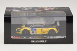 Audi R8 LMS GT3 #102 H-J. Stuck / H. Heyer Black Falcon 24 Hours of Nurburgring 2010 Minichamps 1:43 437101912 Diecast - image 5 of 5