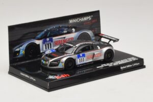 Audi R8 LMS GT3 #111 Metha / Breslin Black Falcon 24 Hours of Nurburgring 2010 Minichamps 1:43 437101911 Diecast - image 2 of 5