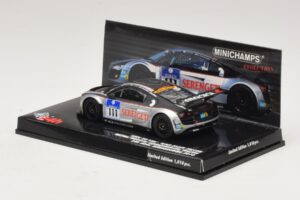 Audi R8 LMS GT3 #111 Metha / Breslin Black Falcon 24 Hours of Nurburgring 2010 Minichamps 1:43 437101911 Diecast - image 3 of 5