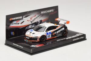Audi R8 LMS GT3 #49 Krebs / Vogler Hankook 24 Hours of Nurburgring 2010 Minichamps 1:43 437101949 Diecast - image 2 of 5