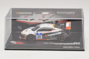 Audi R8 LMS GT3 #49 Krebs / Vogler Hankook 24 Hours of Nurburgring 2010 Minichamps 1:43 437101949 Diecast - image 4 of 5