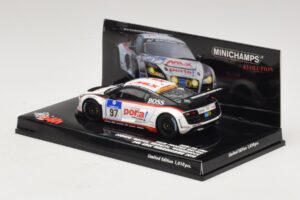 Audi R8 LMS GT3 #97 Phoenix Racing 24 Hours of Nurburgring 2010 Minichamps 1:43 437101997 Diecast - image 3 of 5