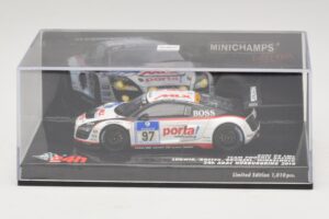 Audi R8 LMS GT3 #97 Phoenix Racing 24 Hours of Nurburgring 2010 Minichamps 1:43 437101997 Diecast - image 4 of 5