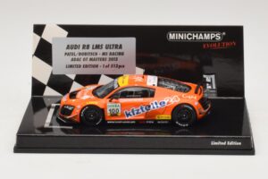 Audi R8 LMS Ultra #100 MS Racing Patel / Dobitsch ADAC GT Masters 2013 Minichamps 1:43 437130100 Diecast