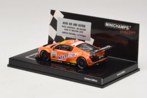 Audi R8 LMS Ultra #100 MS Racing Patel / Dobitsch ADAC GT Masters 2013 Minichamps 1:43 437130100 Diecast - image 3 of 5
