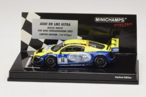 Audi R8 LMS Ultra #16 Busch 24 Hours of Nurburgring 2013 Minichamps 1:43 437130116 Diecast