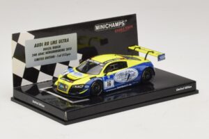 Audi R8 LMS Ultra #16 Busch 24 Hours of Nurburgring 2013 Minichamps 1:43 437130116 Diecast - image 2 of 5