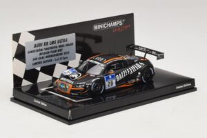 Audi R8 LMS Ultra #29 Team WRT Sandstorm L. Vanthoor 24 Hours of Nurburgring 2013 Minichamps 1:43 437130129 Diecast - image 2 of 5