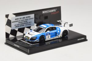 Audi R8 LMS Ultra #4 Phoenix Racing Ammermuller / H-J. Stuck 24 Hours of Nurburgring 2013 Minichamps 1:43 437131304 Diecast - image 2 of 5
