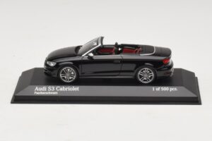 Audi S3 8P Cabriolet Black Minichamps 1:43 437013030 Diecast