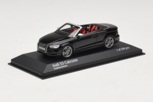 Audi S3 8P Cabriolet Black Minichamps 1:43 437013030 Diecast - image 2 of 4