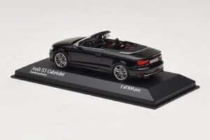 Audi S3 8P Cabriolet Black Minichamps 1:43 437013030 Diecast - image 3 of 4