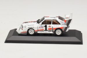 Audi Sport Quattro S1 #1 W. Rohrl Pikes Peak International Hill Climb Winner Record 1987 Minichamps 1:43 410871201 Diecast