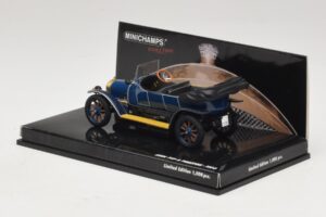 Audi Typ A Phaeton Blue Minichamps 1:43 437019031 Diecast - image 3 of 5