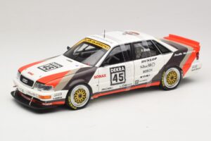 Audi V8 Quattro DTM #45 F. Biela Team AZR 1991 Minichamps 1:18 100911045 Diecast