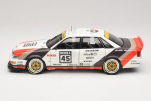 Audi V8 Quattro DTM #45 F. Biela Team AZR 1991 Minichamps 1:18 100911045 Diecast - image 4 of 8