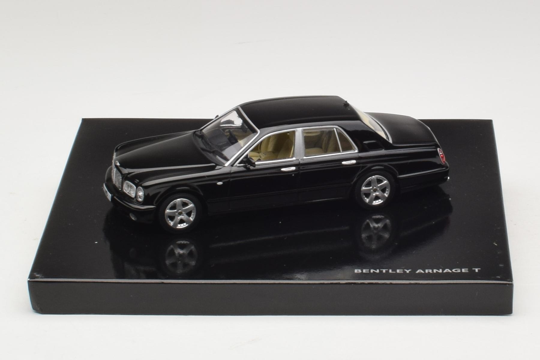 Salon de Geneve特注 1/43 ベントレー アルナージ T Minichamps Bentley Arnage T 1:43 Black Diecast Sedan