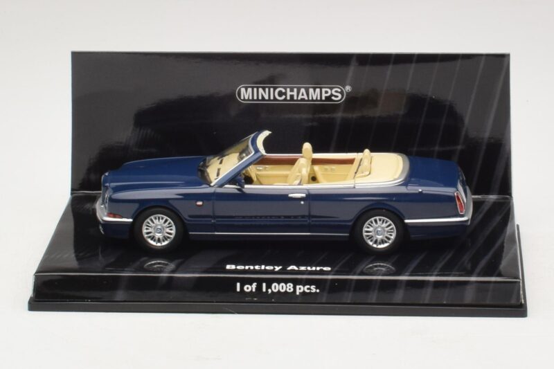 Bentley Azure Blue Minichamps 1:43 436139931 Diecast