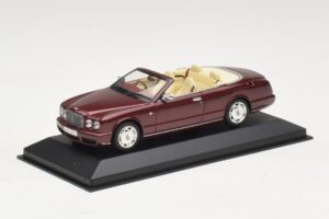 Bentley Azure Red Metallic Minichamps 1:43 436139560 Diecast - image 2 of 4