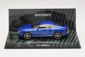 Bentley Continental GT V8 Blue Metallic Minichamps 1:43 Bentley Continental GT V8 Blue Metallic Minichamps 1:43 436139982 Diecast