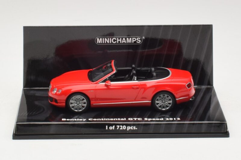 Bentley Continental GTC Speed Red Minichamps 1:43 Bentley Continental GTC Speed Red Minichamps 1:43 436139061 Diecast