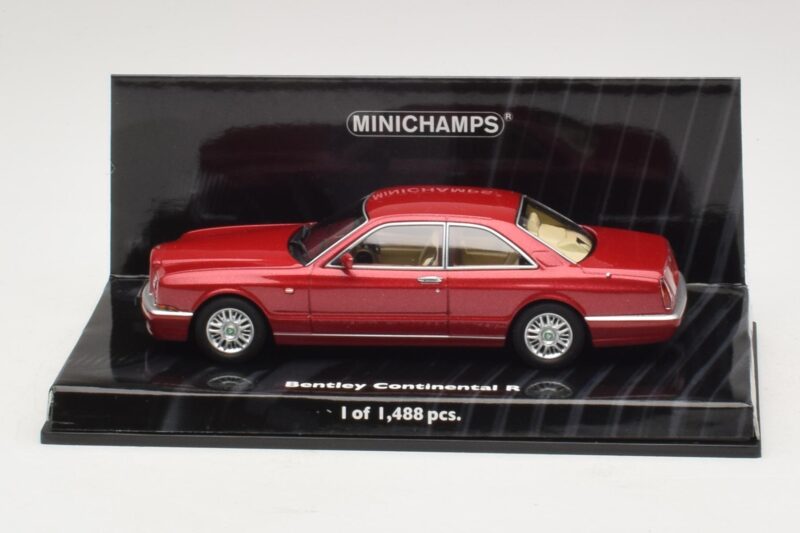 Bentley Continental R Red Metallic Minichamps 1:43 436139920 Diecast