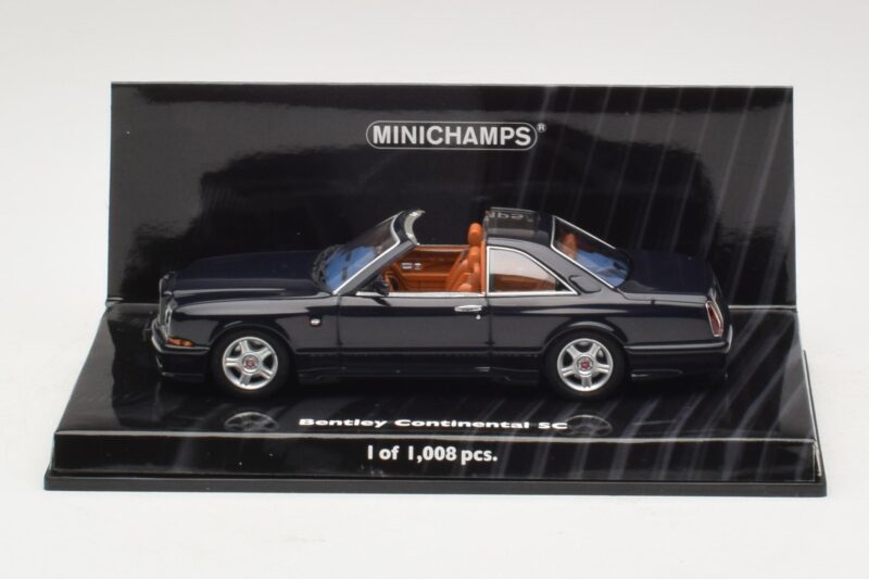 Bentley Continental SC Dark Blue Minichamps 1:43 Bentley Continental SC Dark Blue Minichamps 1:43 436139990 Diecast
