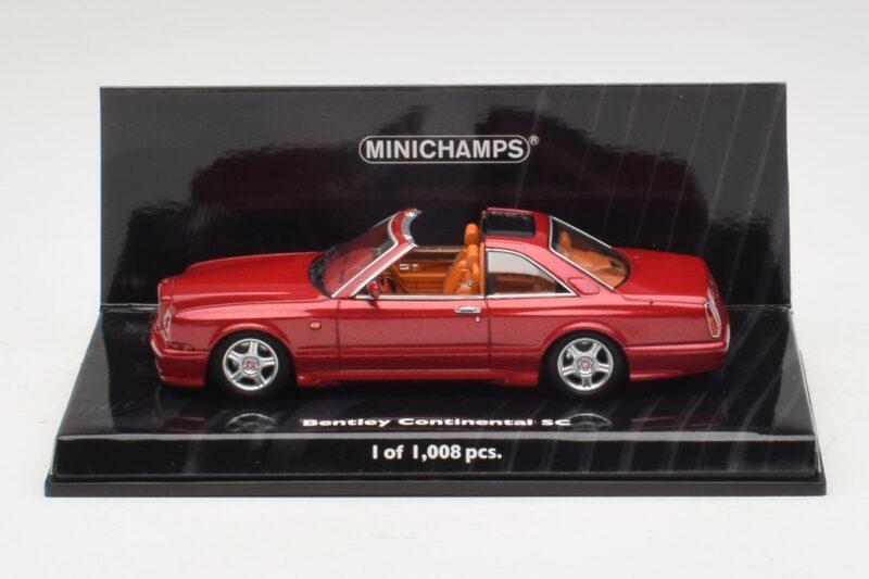 Bentley Continental SC Red Metallic Minichamps 1:43 Bentley Continental SC Red Metallic Minichamps 1:43 436139991 Diecast