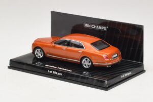 Bentley Mulsanne Orange Metallic Minichamps 1:43 436139902 Diecast - image 3 of 4