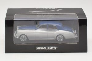 Bentley S2 Silver Blue Minichamps 1:43 436139950 Diecast - image 4 of 4