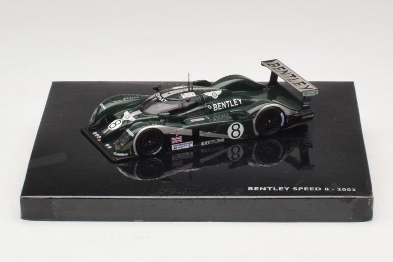 Bentley Speed 8 LMP900 #8 J. Herbert / D. Brabham / M. Blundell 24 Hours of Le Mans 2003 Minichamps 1:43 BL364 Diecast
