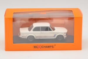 BMW 2002 Turbo White Maxichamps 1:43 940022201 Diecast - image 4 of 4