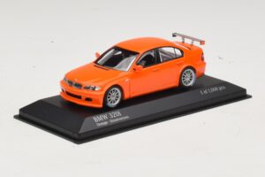 BMW 320i E46 Street Version Orange Minichamps 1:43 400052400 Diecast - image 2 of 4