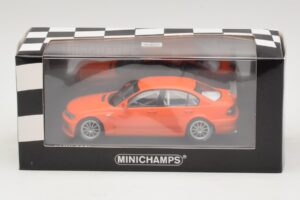 BMW 320i E46 Street Version Orange Minichamps 1:43 400052400 Diecast - image 4 of 4