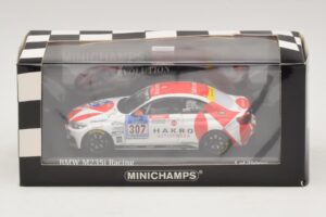 BMW M235i Bong Motorsport #307 Nett / Akata 24 Hours of Nurburgring 2015 Minichamps 1:43 437152507 Diecast - image 4 of 4