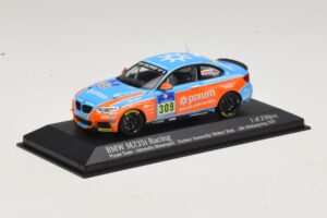 BMW M235i Pixum Team #309 Fischer / Konnerth 24 Hours of Nurburgring 2015 Minichamps 1:43 437152509 Diecast - image 2 of 4
