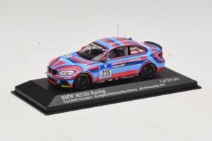 BMW M235i Team BMW Motorsport #235 Bovigdon 24 Hours of Nurburgring 2014 Minichamps 1:43 437142435 Diecast - image 2 of 4