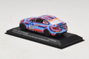 BMW M235i Team BMW Motorsport #235 Bovigdon 24 Hours of Nurburgring 2014 Minichamps 1:43 437142435 Diecast - image 3 of 4