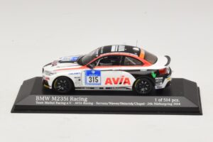 BMW M235i Team Mathol #315 24 Hours of Nurburgring 2014 Minichamps 1:43 437142415 Diecast