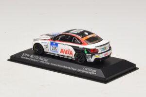 BMW M235i Team Mathol #315 24 Hours of Nurburgring 2014 Minichamps 1:43 437142415 Diecast - image 3 of 4