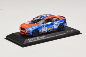 BMW M235i Team Medienkraftwerk #311 Di Martino / Olivo 24 Hours of Nurburgring 2014 Minichamps 1:43 437142411 Diecast - image 2 of 4