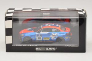 BMW M235i Team Medienkraftwerk #311 Di Martino / Olivo 24 Hours of Nurburgring 2014 Minichamps 1:43 437142411 Diecast - image 4 of 4