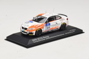 BMW M235i Team Rent2drive #304 Ackermann / Wishkirchen 24 Hours of Nurburgring 2015 Minichamps 1:43 437152504 Diecast - image 2 of 4