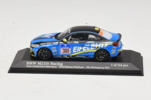 BMW M235i Team Scheid #301 Partl / Rebhan 24 Hours of Nurburgring 2014 Minichamps 1:43 437142401 Diecast